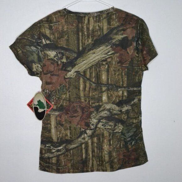 Mossy Oak Break-up Infinity Women's Medium Short Sleeve Shirts X2 - Picture 3 of 4